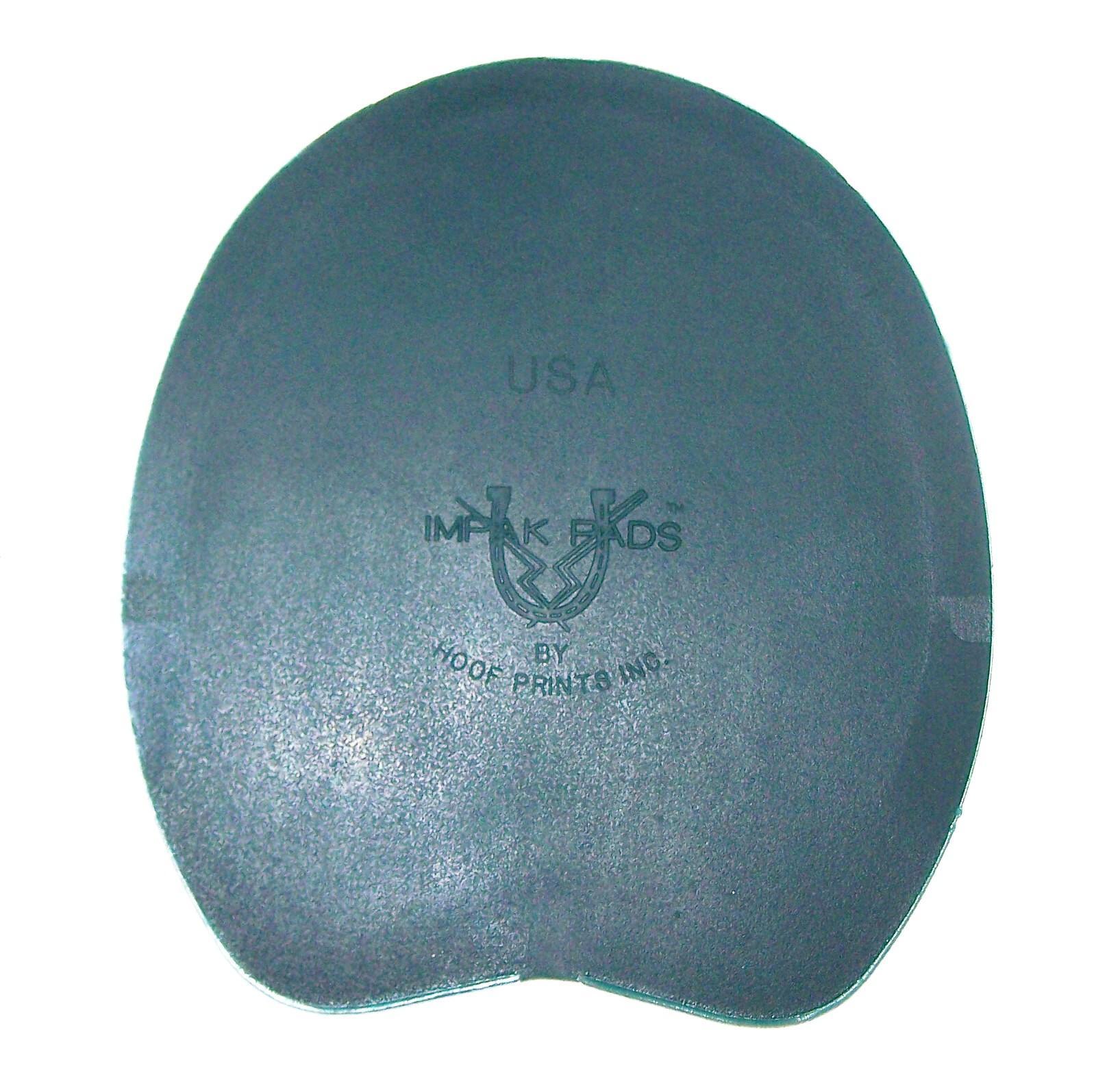 Hoofprint #5 Flat Impak Large Flat Pads, Green